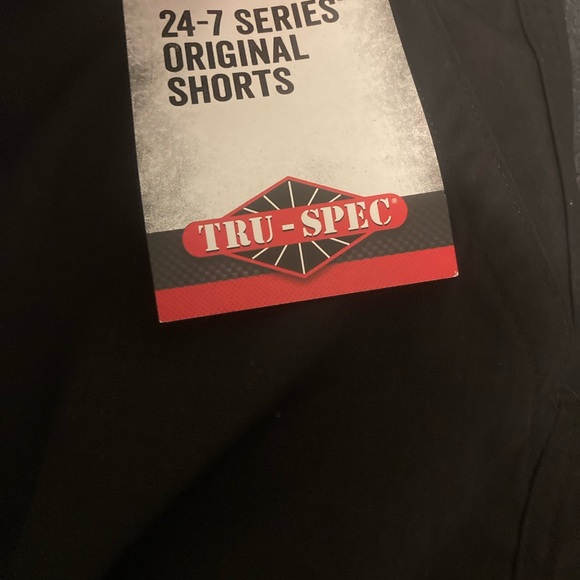 Tru-Spec Black Cargo Shorts - Picture 2 of 6